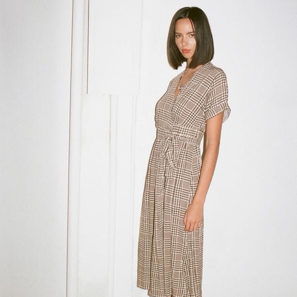 Urban Outfitters Black and White Maxi Dress
